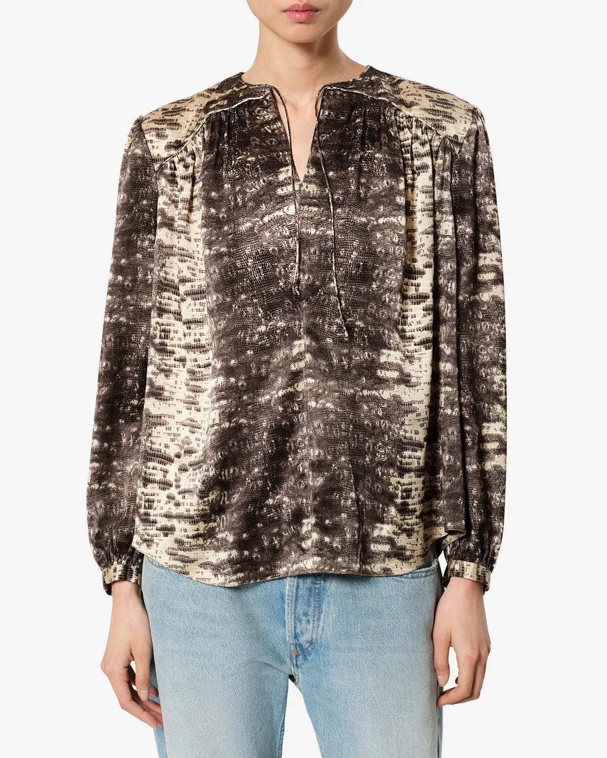Top Laraya en soie sold by Isabel Marant product image thumbnail 4