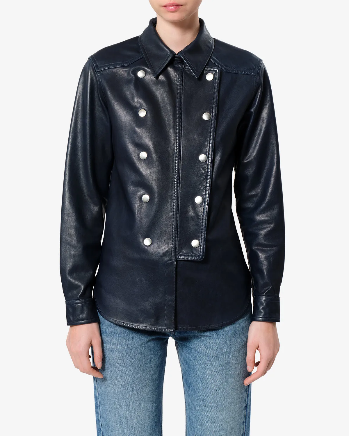 Chemise Valdy en cuir sold by Isabel Marant product image thumbnail 5