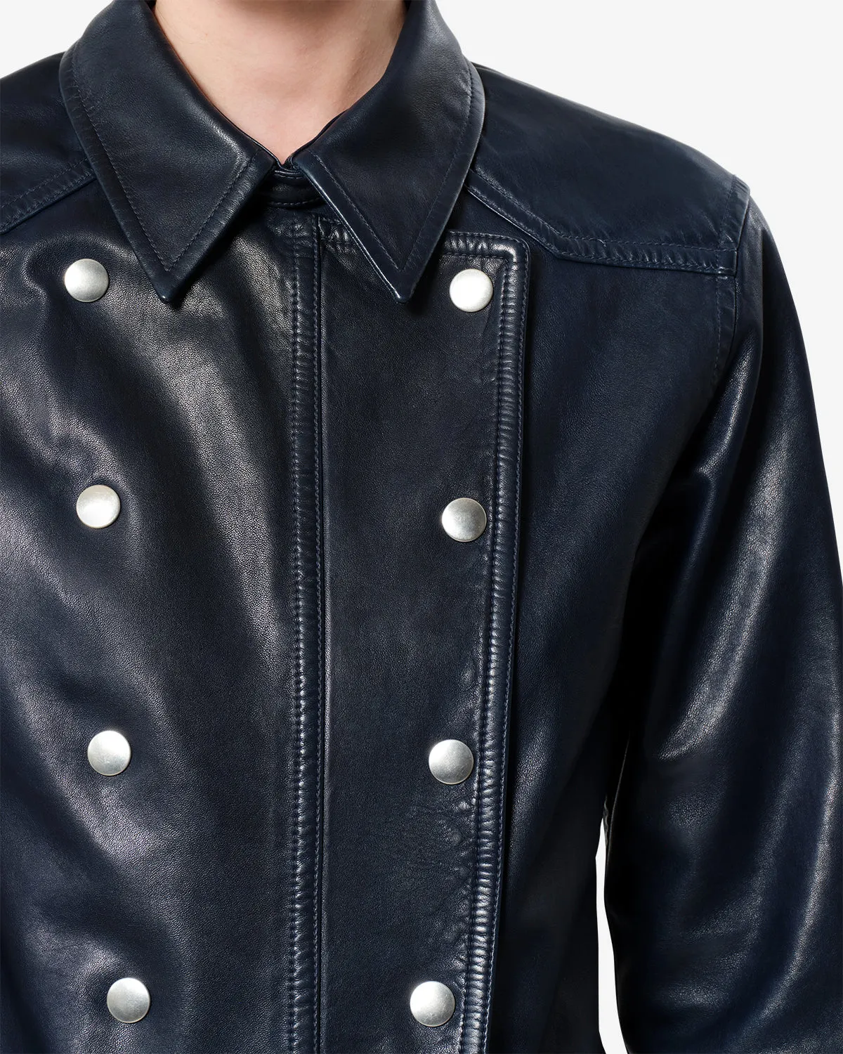 Chemise Valdy en cuir sold by Isabel Marant product image thumbnail 2