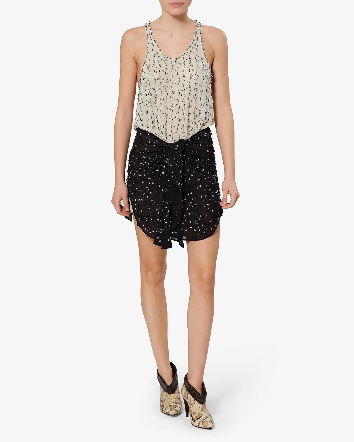 Robe Milea en soie sold by Isabel Marant product image thumbnail 4