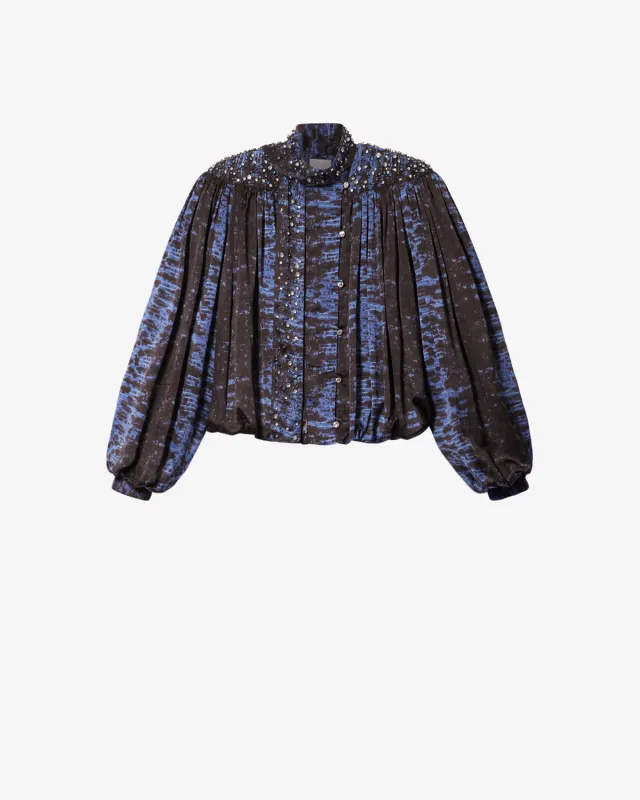 Veste Loyra en soie made by Isabel Marant
