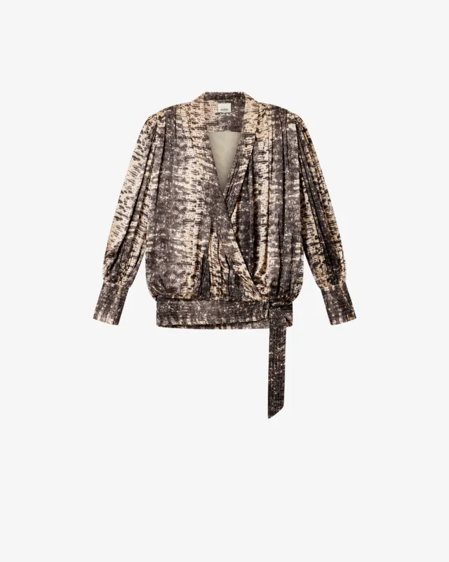 Robe Dilja en soie made by Isabel Marant