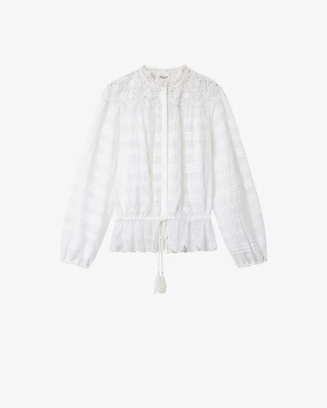 Blouse Polly made by Isabel Marant