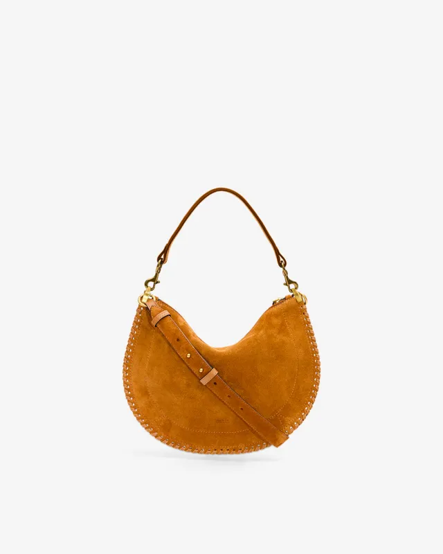 Sac Oskan Soft Zip en cuir velours made by Isabel Marant