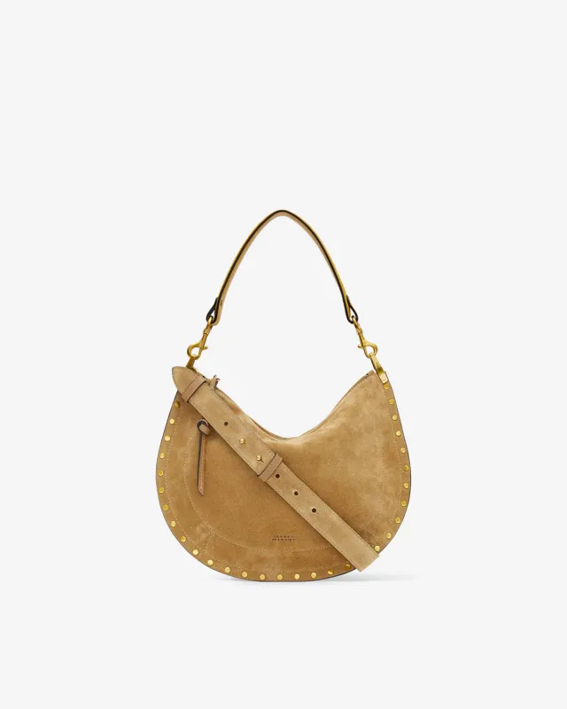 Sac Oskan Soft Zip en cuir velours made by Isabel Marant