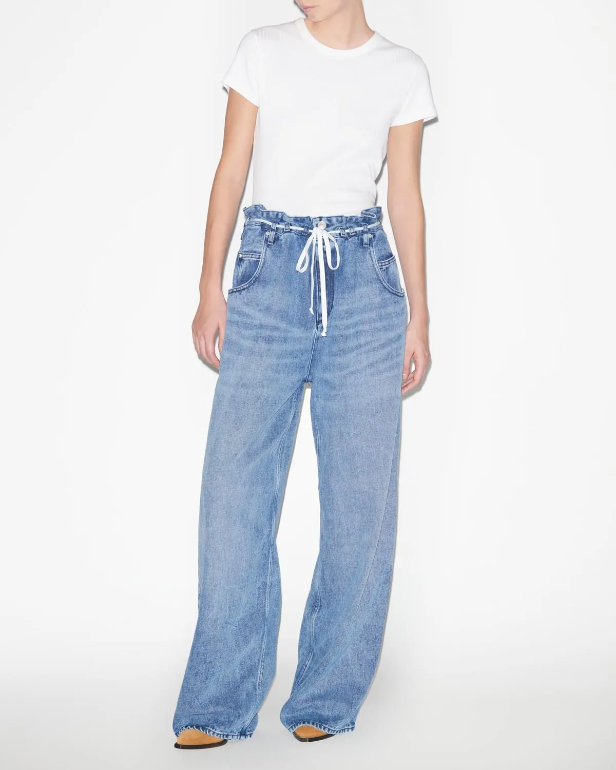 Pantalon Jordy sold by Isabel Marant product image thumbnail 4