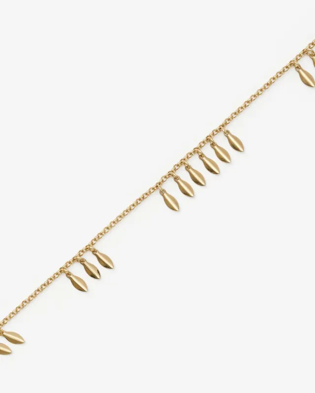 Collier Metal Shiny Leaf sold by Isabel Marant