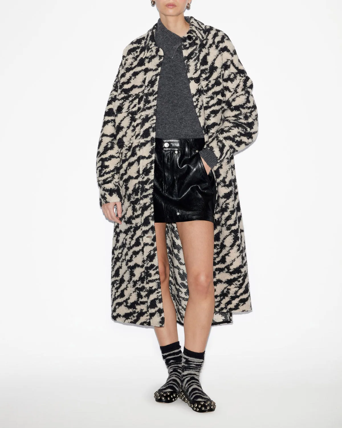 Manteau Fontizi sold by Isabel Marant product image thumbnail 4