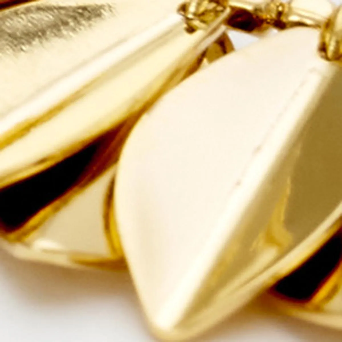 Boucles d'oreilles Metal Shiny Leaf sold by Isabel Marant product image thumbnail 4