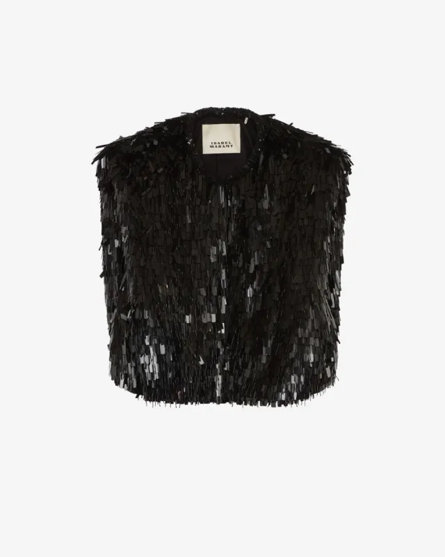 Gilet Amelina made by Isabel Marant