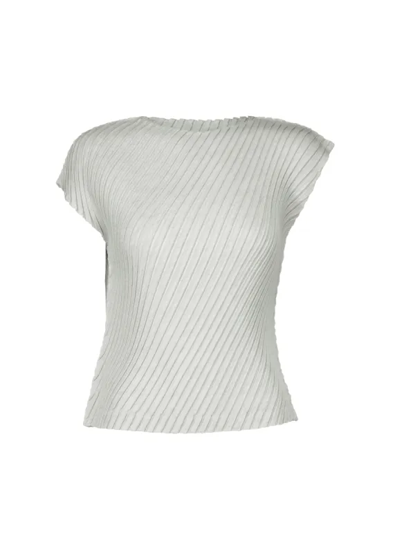 LINEN LIKE PLEATS TOP made by Issey Miyake
