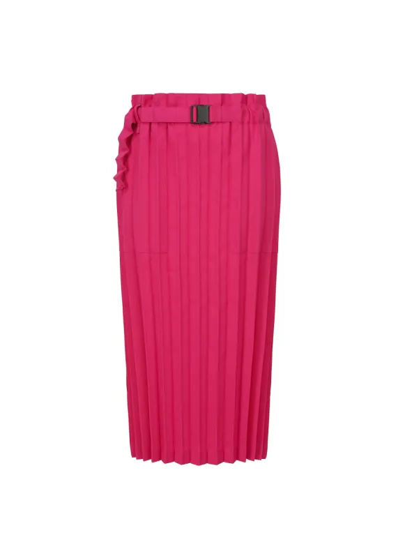 COLOR PLEATS BOTTOM SKIRT sold by Issey Miyake