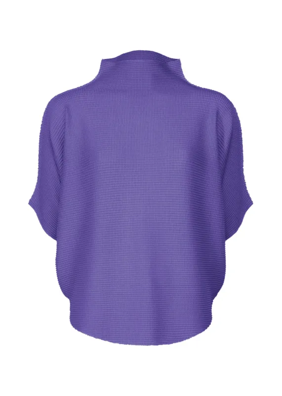 BASKET KNIT STRETCH PLEATS TOP sold by Issey Miyake
