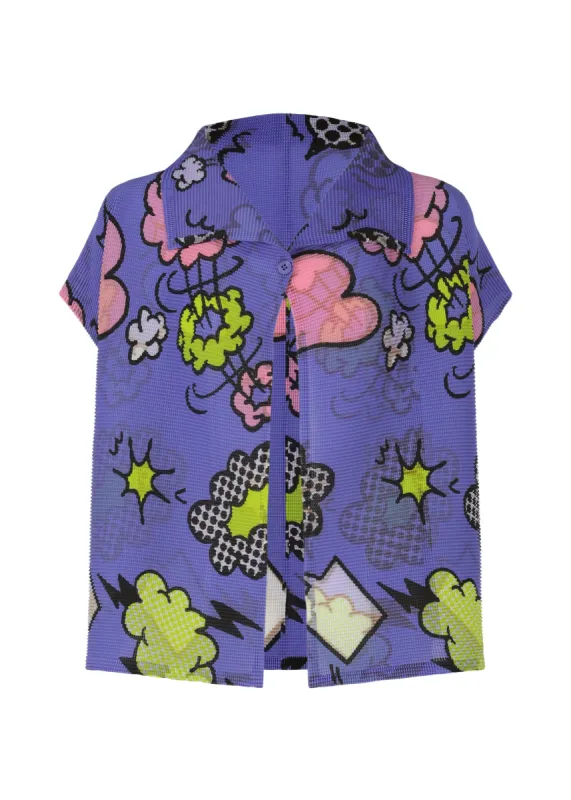 POP CARDIGAN made by Issey Miyake