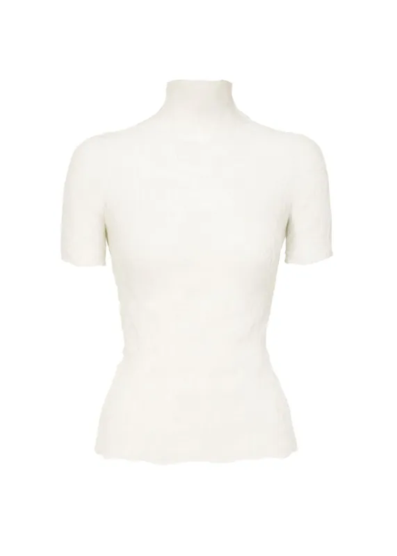 CHIFFON TWIST BK/WT-46 TOP sold by Issey Miyake