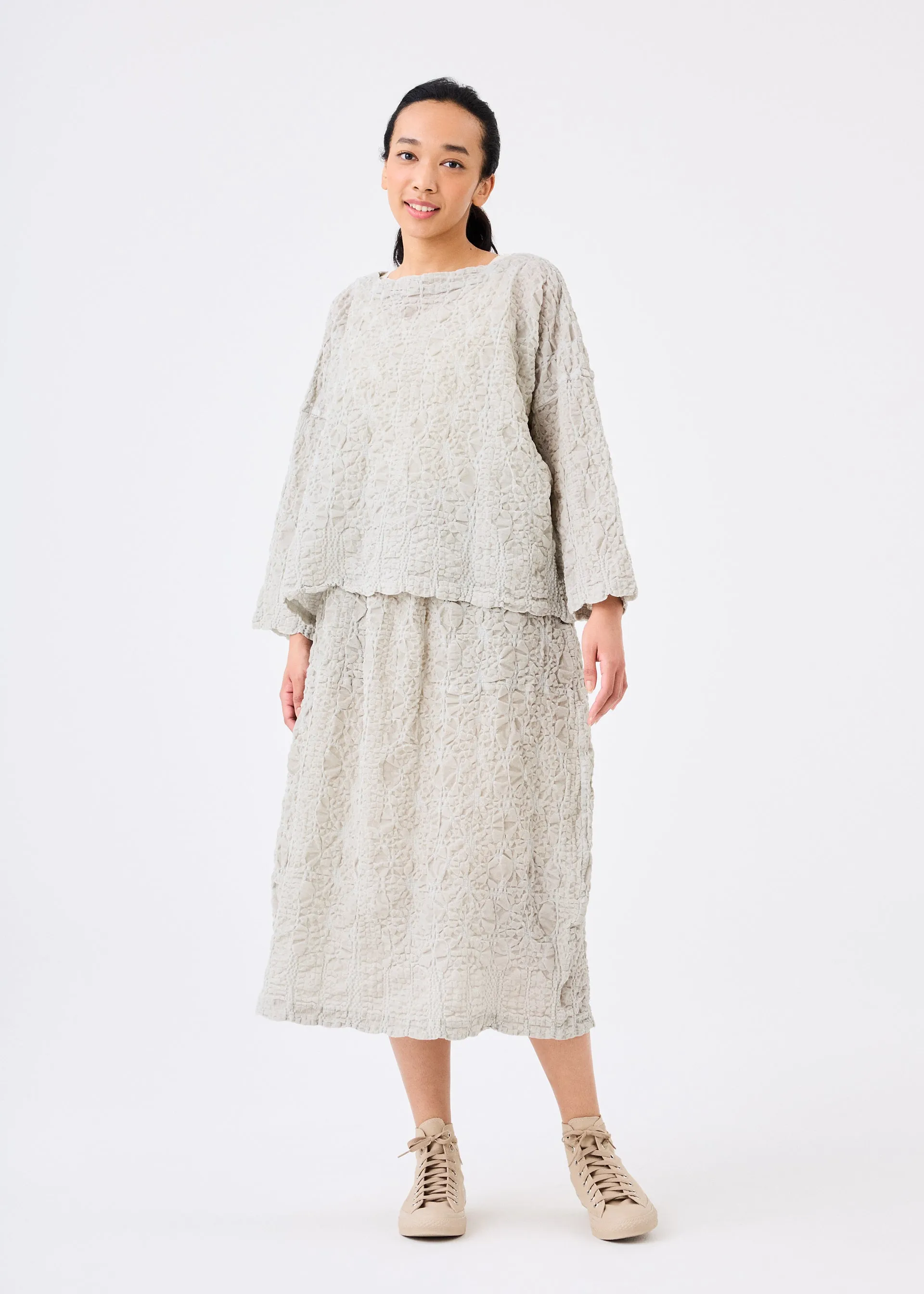 ARAN KNIT FLOCKY CAULIFLOWER TOP sold by Issey Miyake product image thumbnail 4