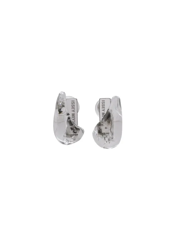GLASS EARRINGS made by Issey Miyake