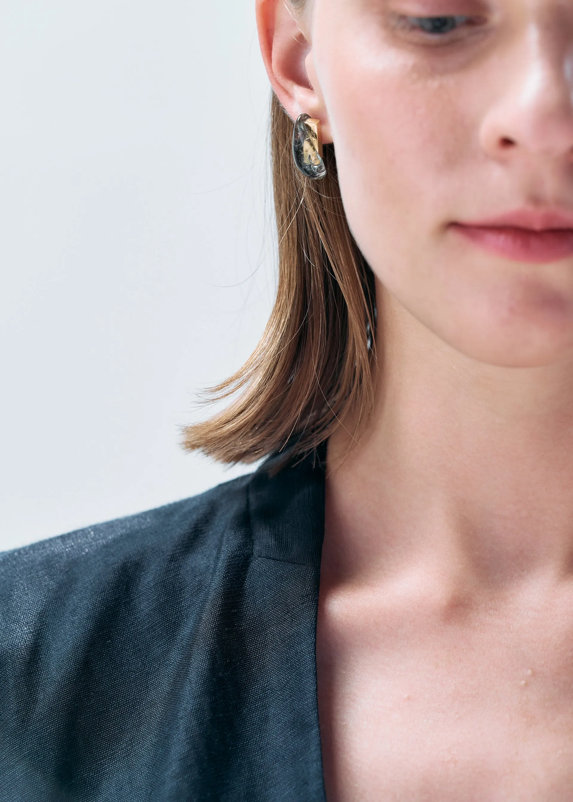 GLASS EARRINGS sold by Issey Miyake product image thumbnail 5