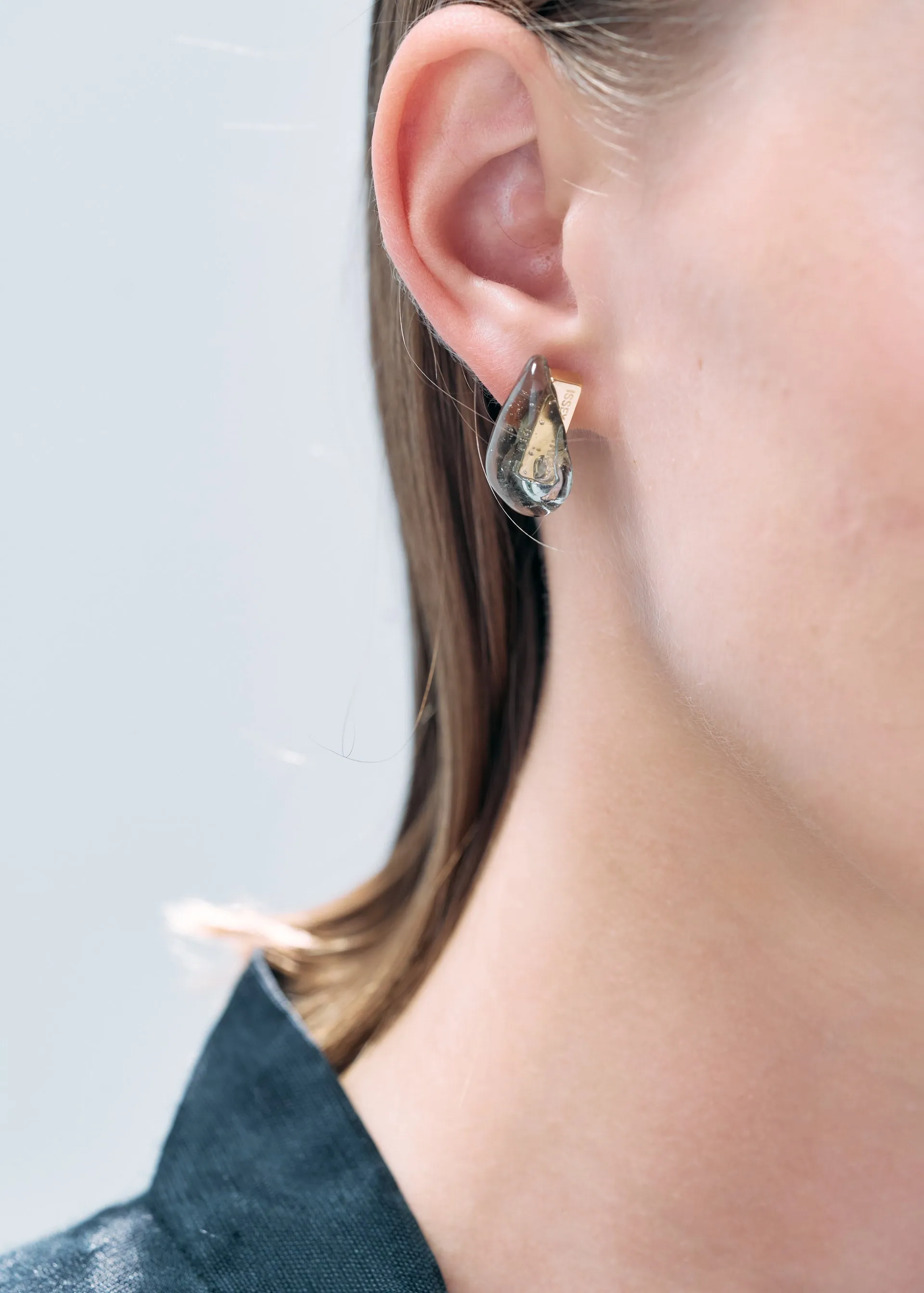 GLASS EARRINGS sold by Issey Miyake product image thumbnail 4