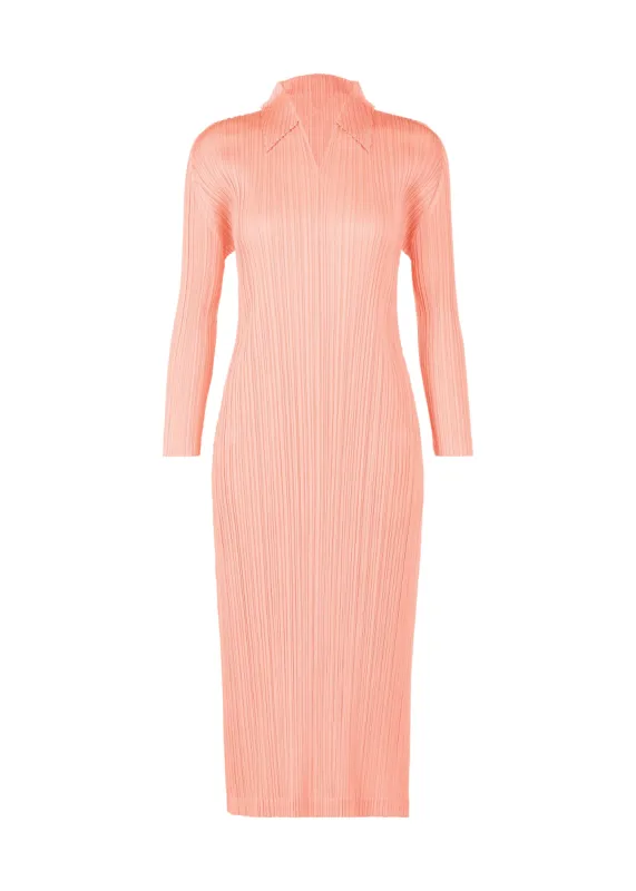 MONTHLY COLORS : OCTOBER DRESS made by Issey Miyake