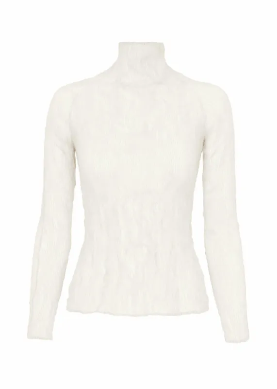 CHIFFON TWIST BK/WT-46 TOP sold by Issey Miyake