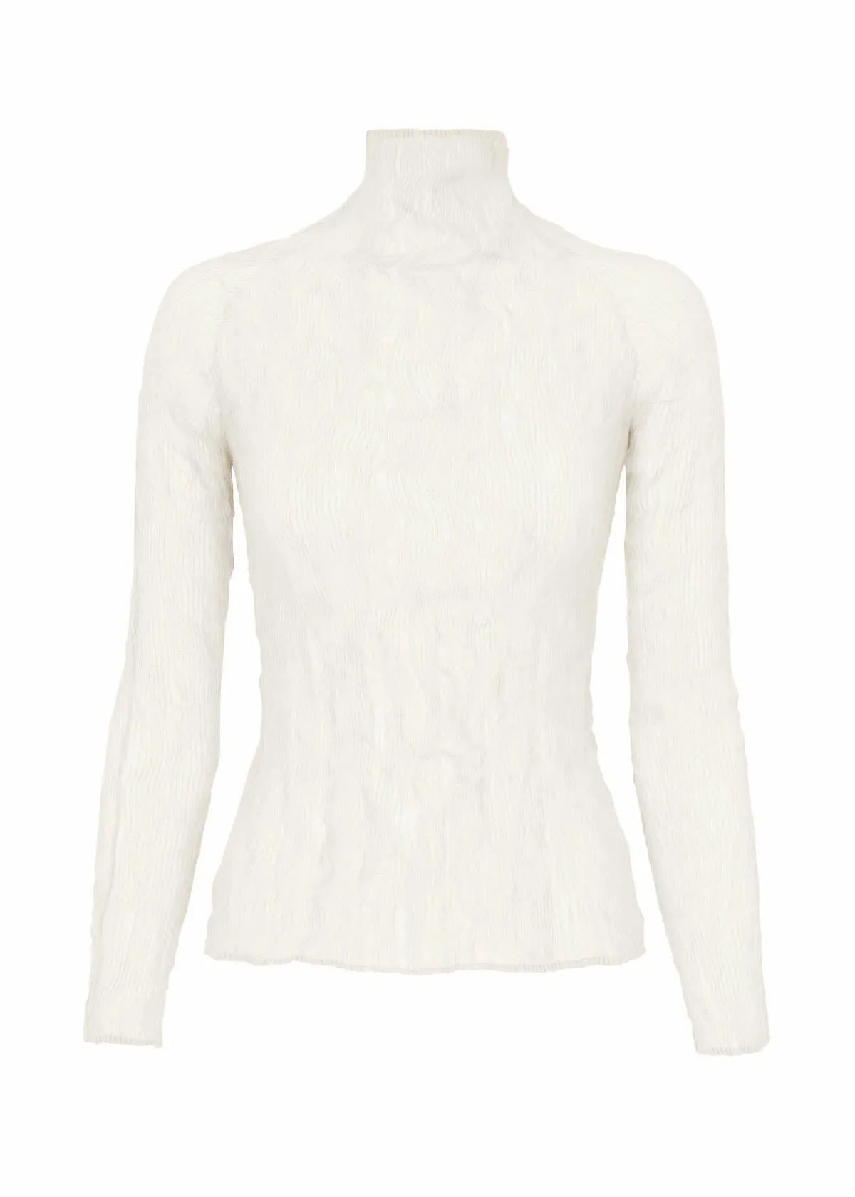 CHIFFON TWIST BK/WT-46 TOP sold by Issey Miyake