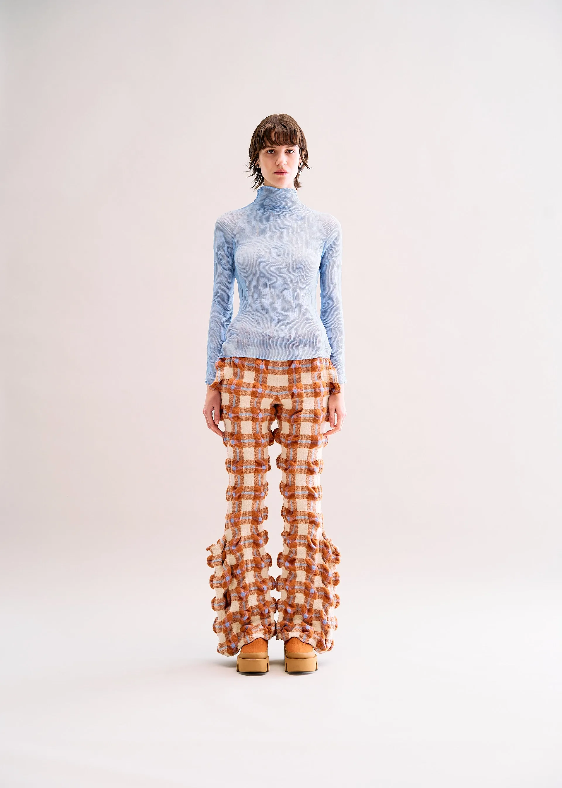 RHYTHM CHECK PANTS sold by Issey Miyake product image thumbnail 2