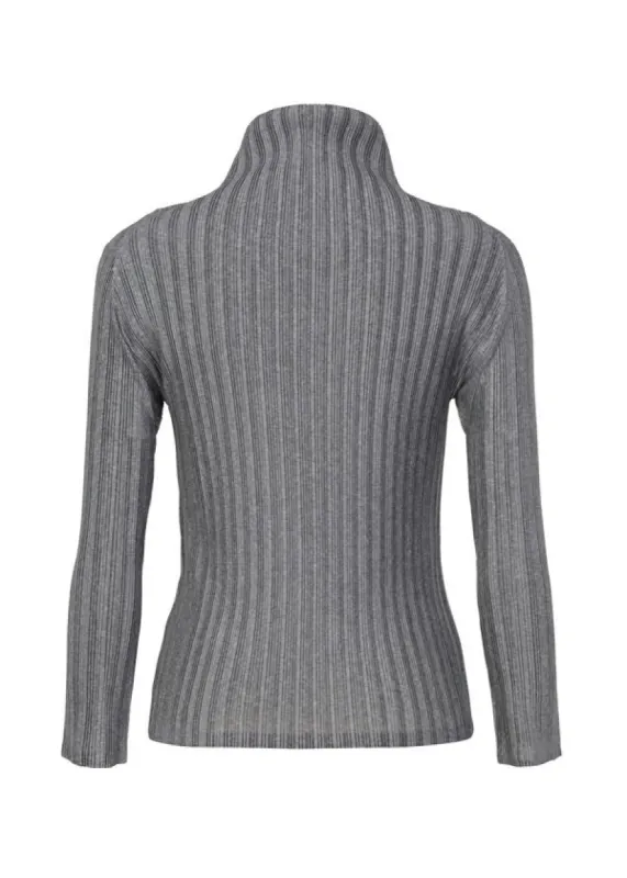RIB PLEATS BASICS TOP sold by Issey Miyake