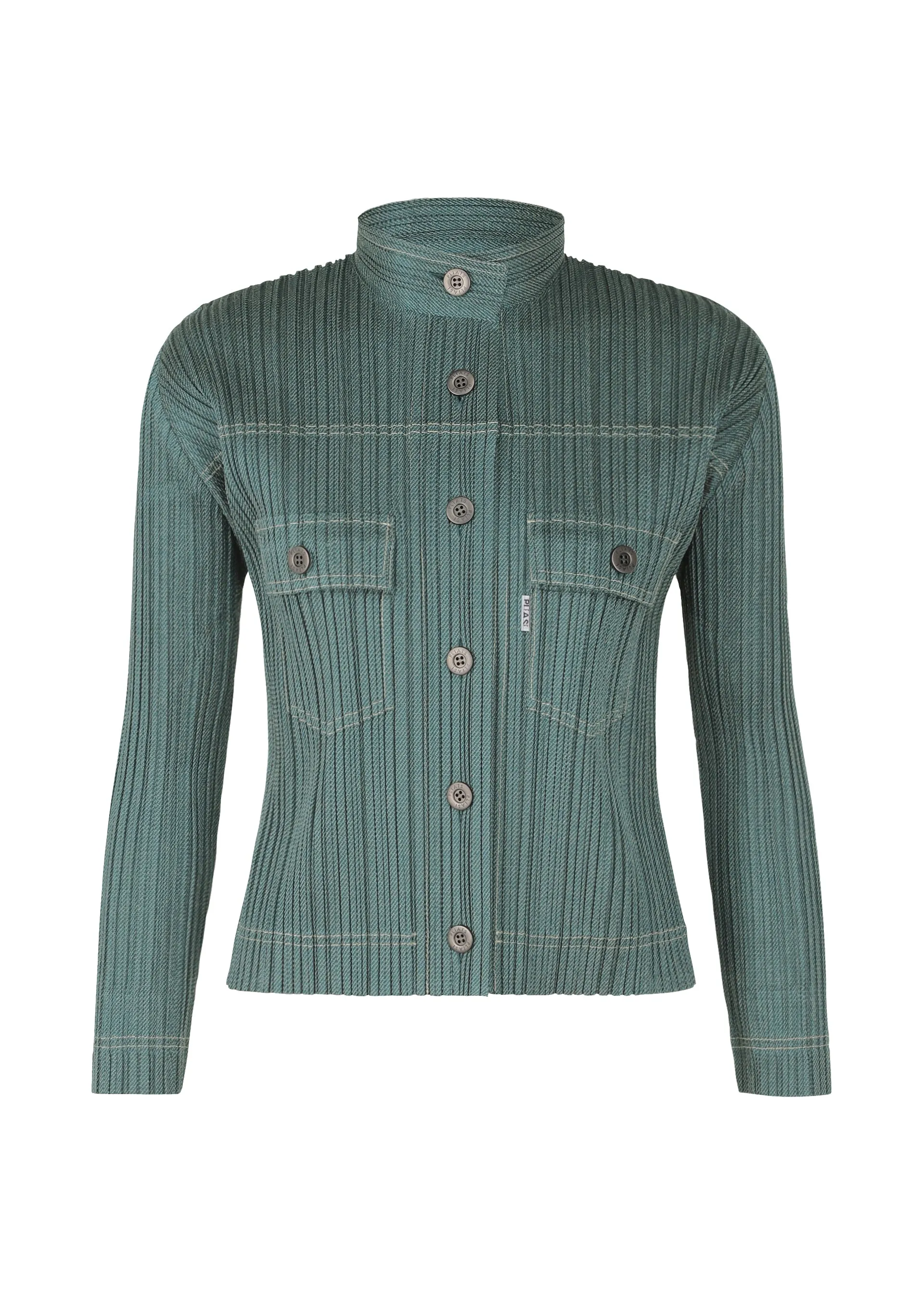 COTTON DENIM JACKET sold by Issey Miyake product image thumbnail 3