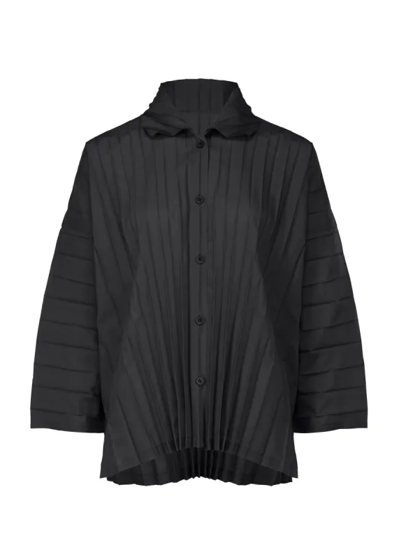 COLOR PLEATS SHIRT made by Issey Miyake