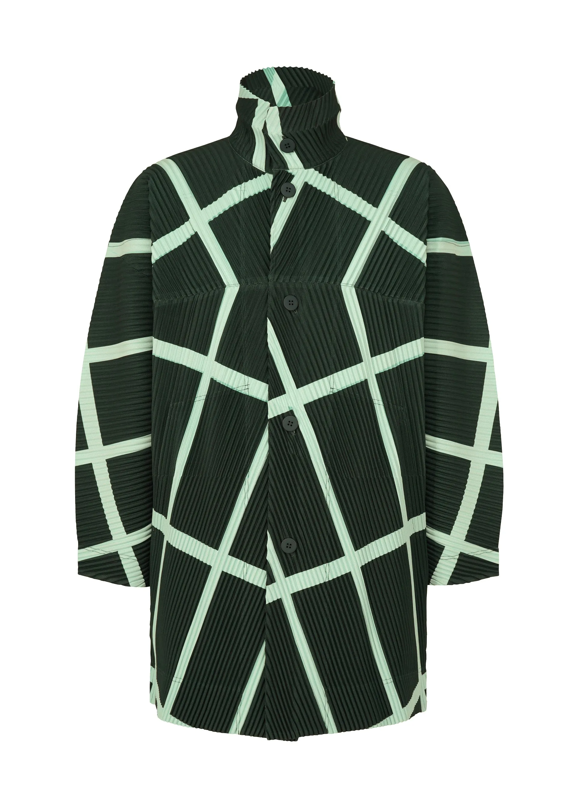 SKEW GRID COAT sold by Issey Miyake product image thumbnail 2