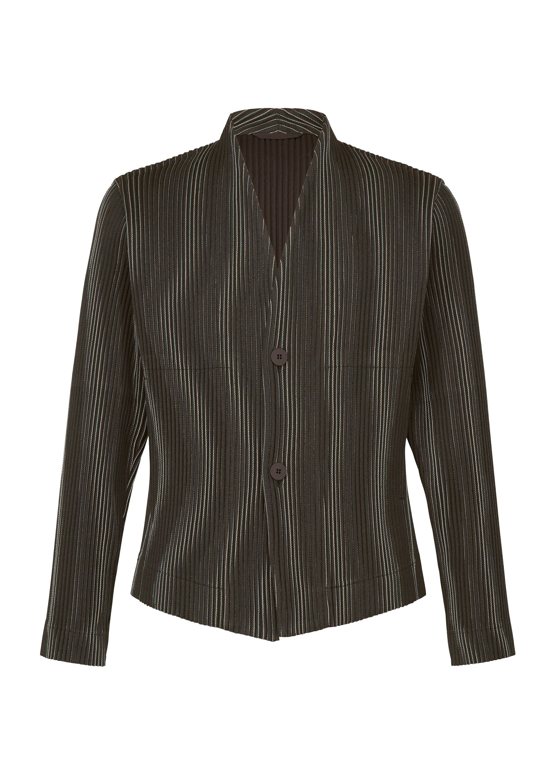 TWEED PLEATS JACKET sold by Issey Miyake product image thumbnail 4