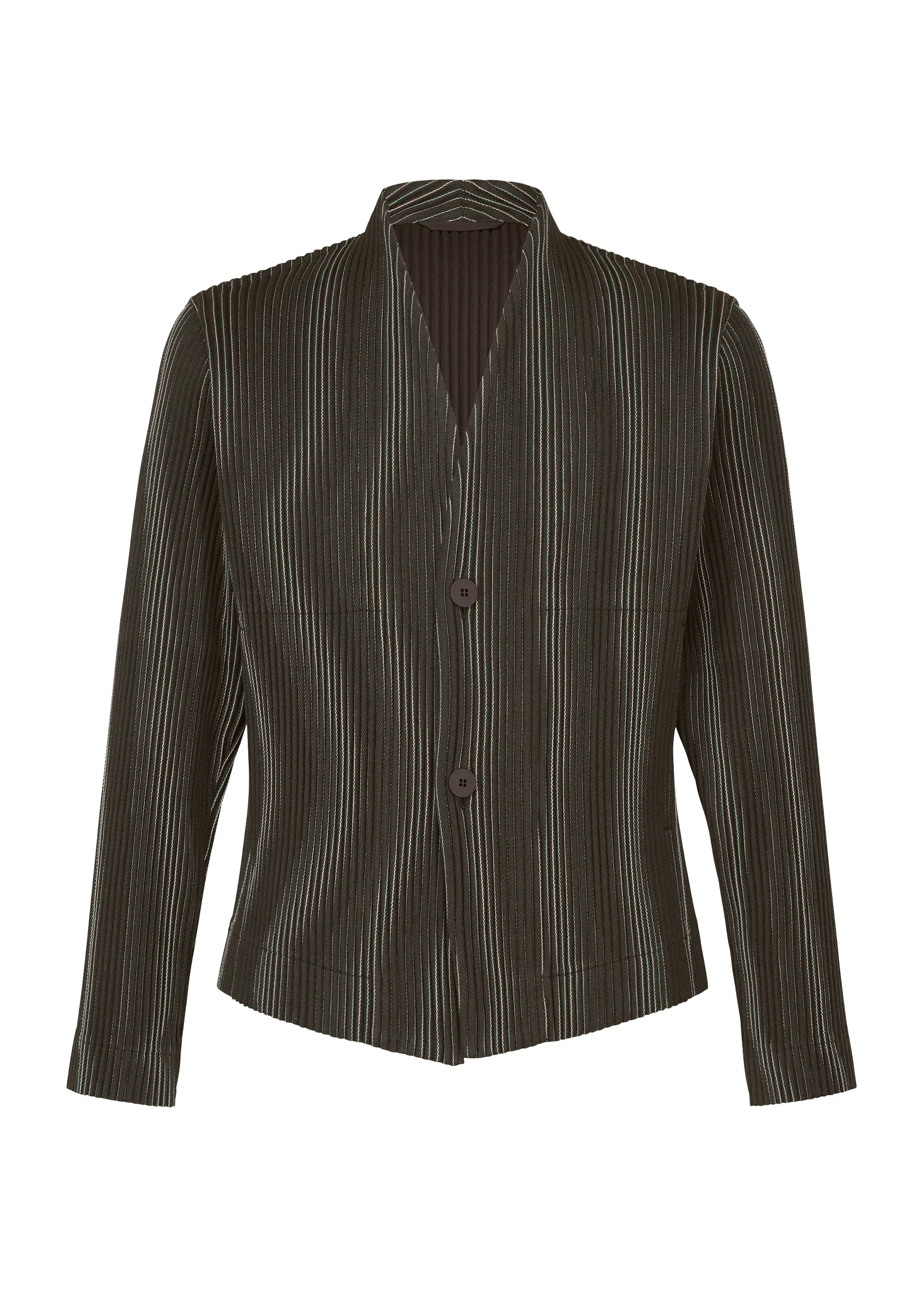 TWEED PLEATS JACKET sold by Issey Miyake product image thumbnail 4
