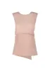 LEATHER LIKE PLEATS TOP sold by Issey Miyake
