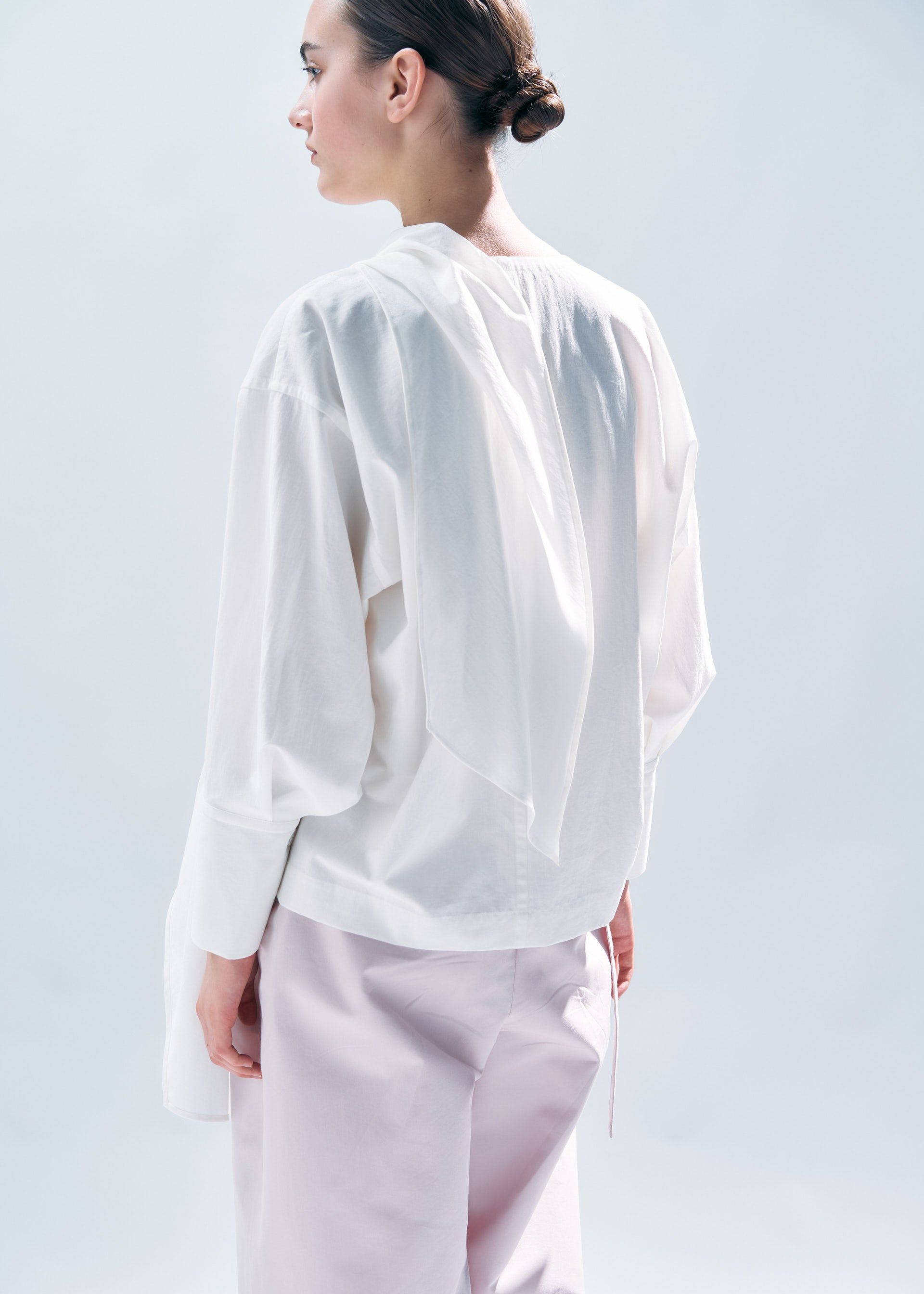 COTTON VOILE SHIRT sold by Issey Miyake product image thumbnail 4