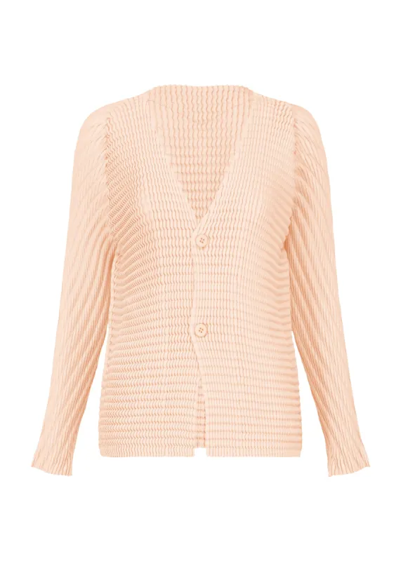 FLOWER PLEATS CARDIGAN | Parallel