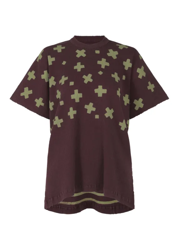 KYO CHIJIMI CROSS BORDER TOP made by Issey Miyake