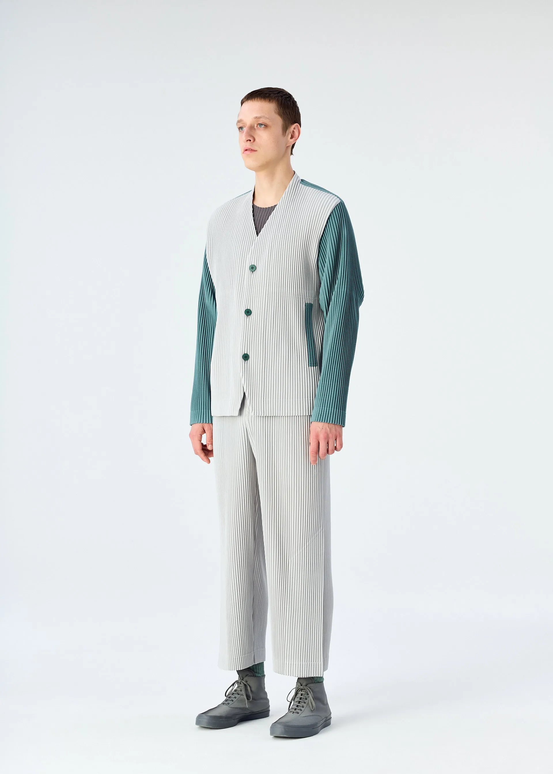 COLOR BLOCK PANTS sold by Issey Miyake product image thumbnail 4