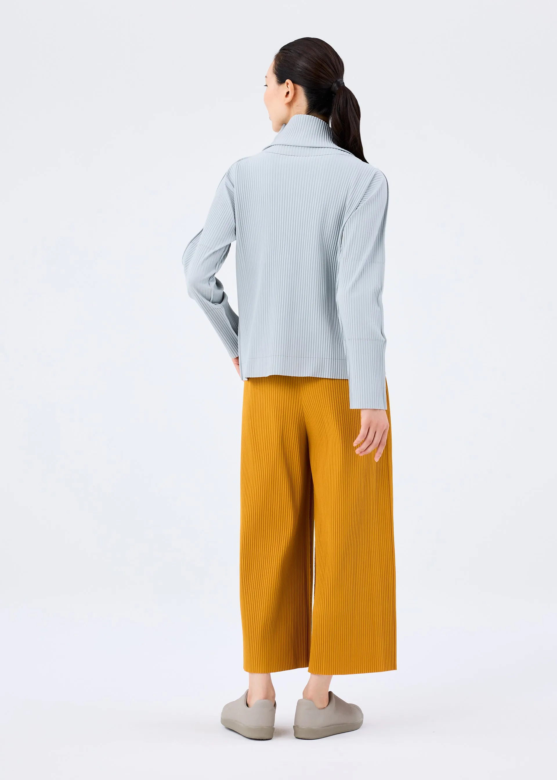 FINE KNIT PLEATS COLOR 1 PANTS sold by Issey Miyake product image thumbnail 5