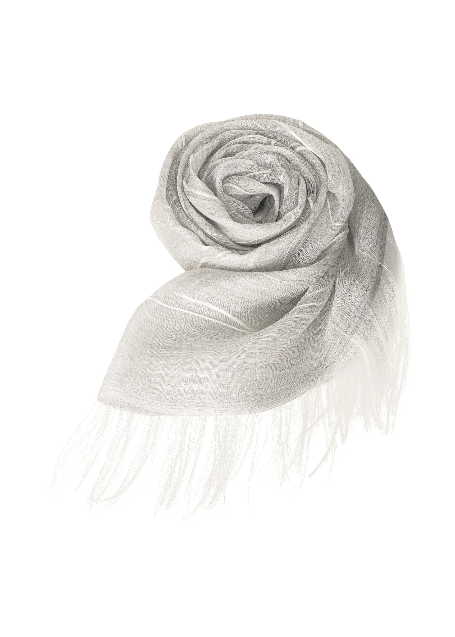 SILK RAMIE TSUMUGI SCARF sold by Issey Miyake product image thumbnail 2
