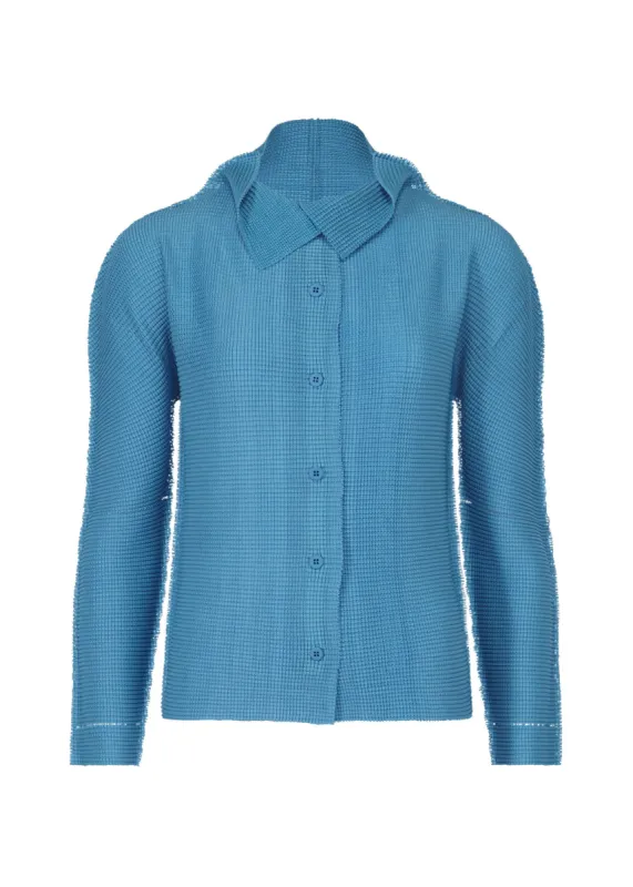 KNIT STRETCH PLEATS 1 CARDIGAN sold by Issey Miyake