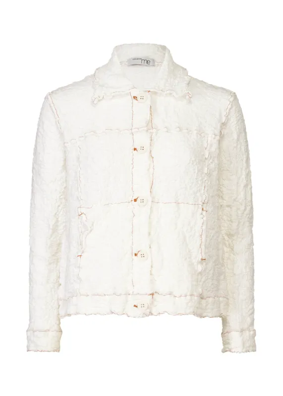 CAULIFLOWER COLOR 2 JACKET made by Issey Miyake