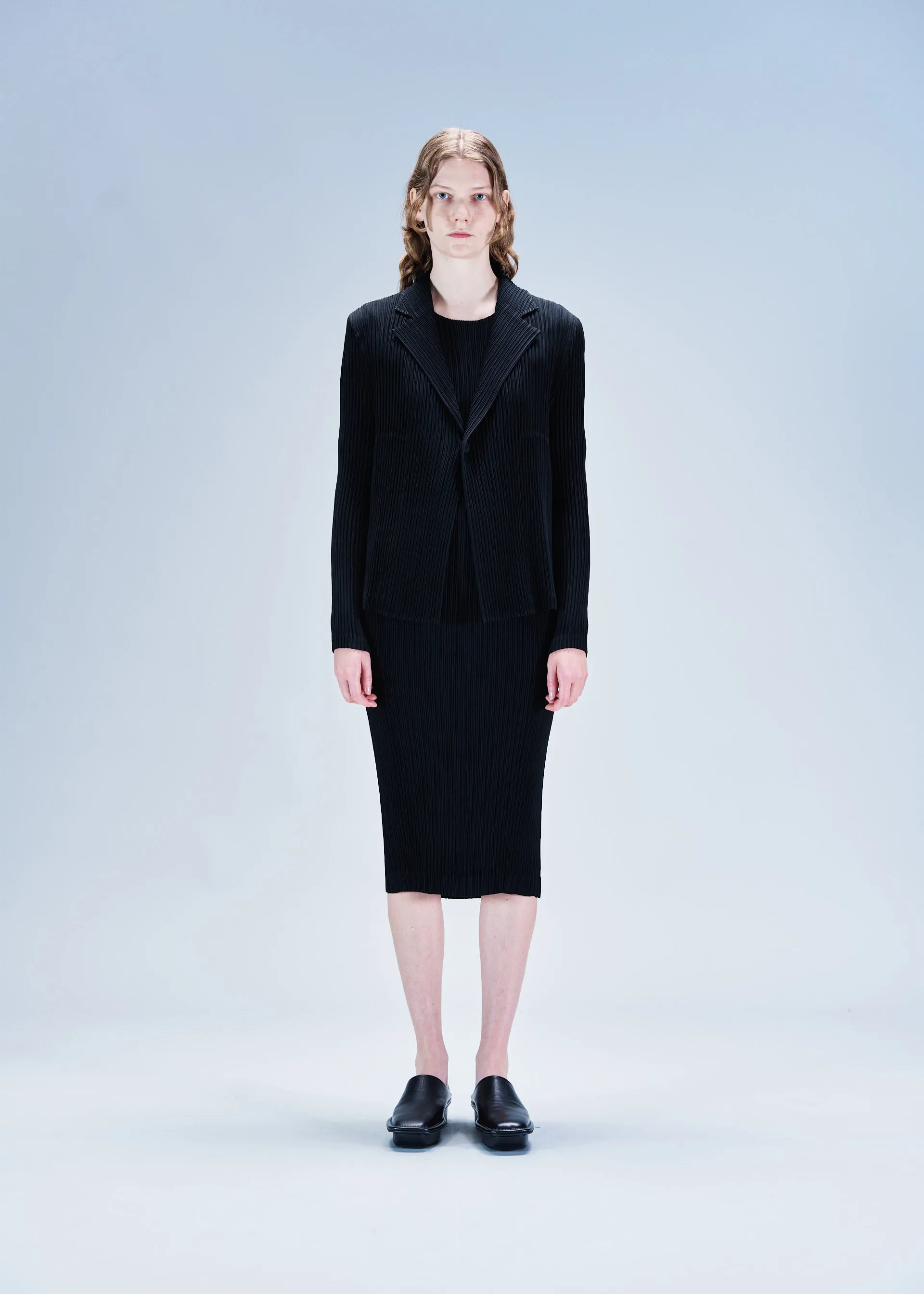 HATCHING PLEATS JACKET sold by Issey Miyake product image thumbnail 2