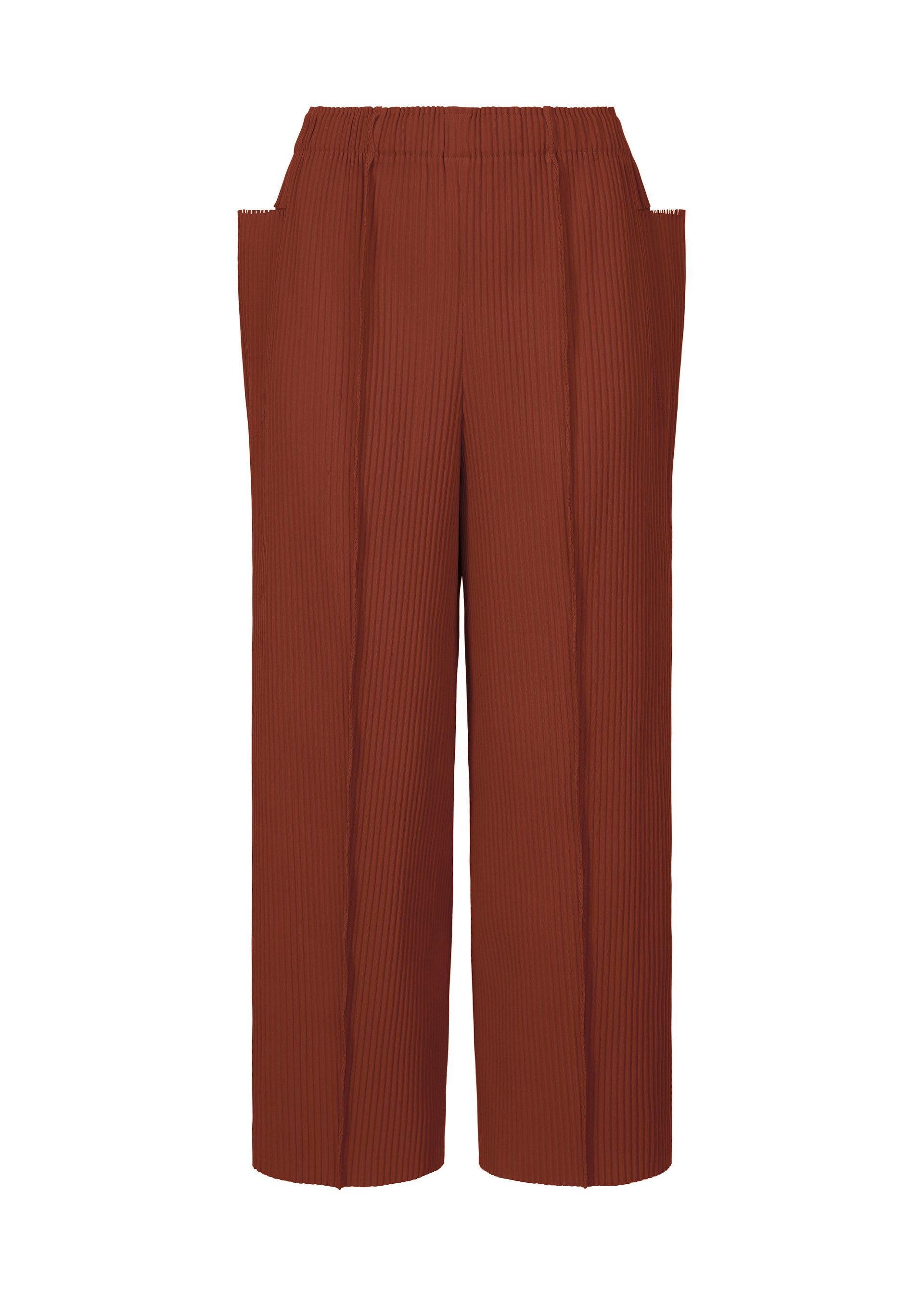 FINE KNIT PLEATS BOTTOM 2 PANTS sold by Issey Miyake