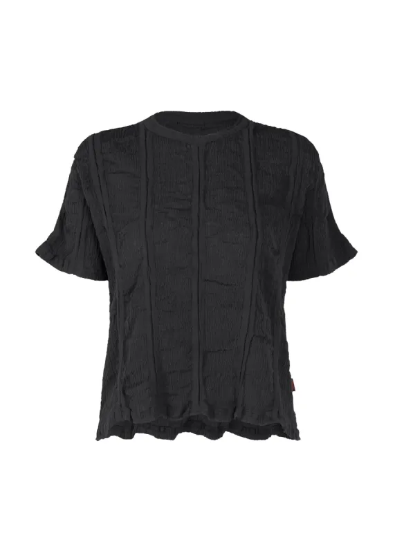 KYO CHIJIMI STRIPE TOP sold by Issey Miyake