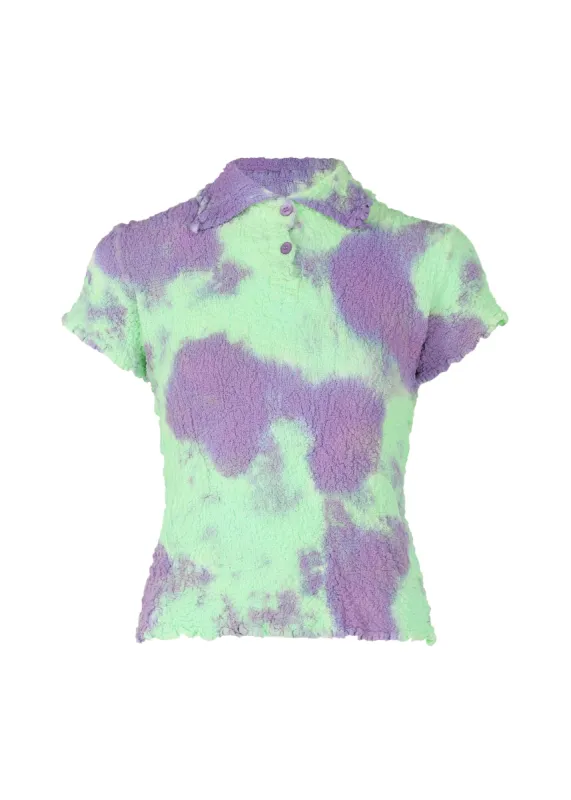 TIE-DYE CAULIFLOWER TOP made by Issey Miyake