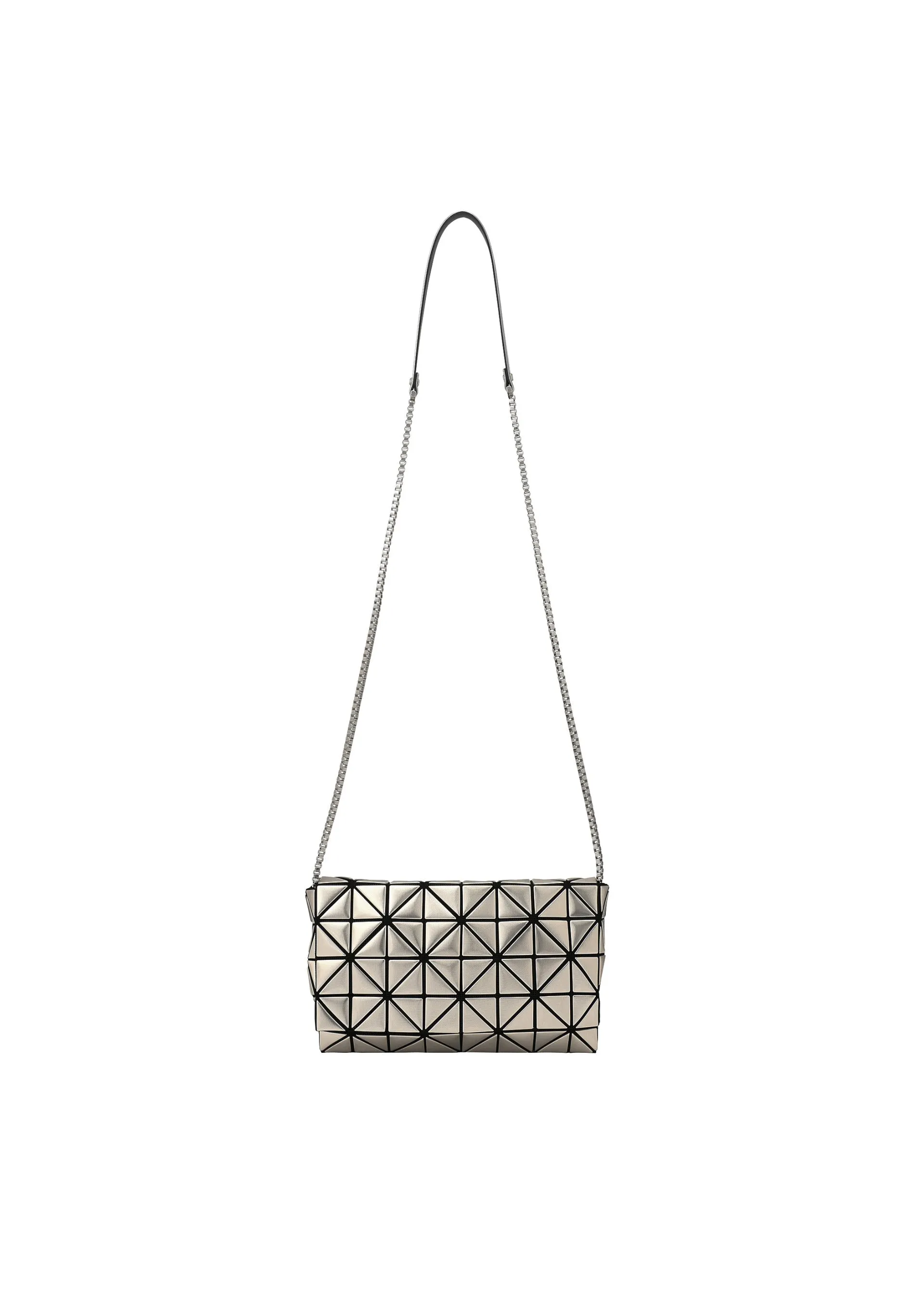 PLATINUM COFFRET CROSSBODY BAG sold by Issey Miyake