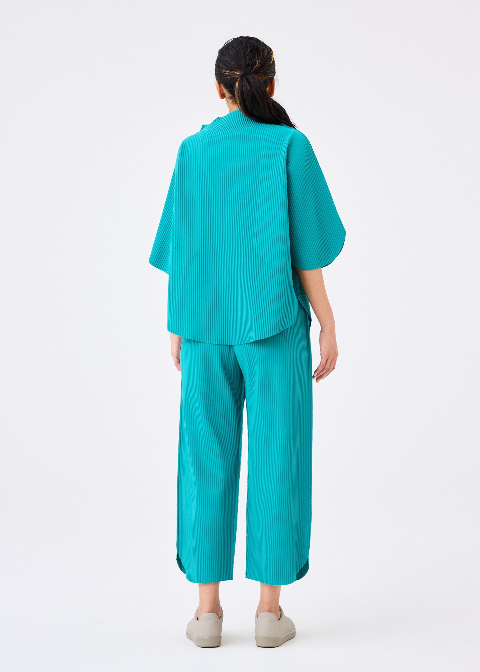 WING PLEATS PANTS sold by Issey Miyake product image thumbnail 3