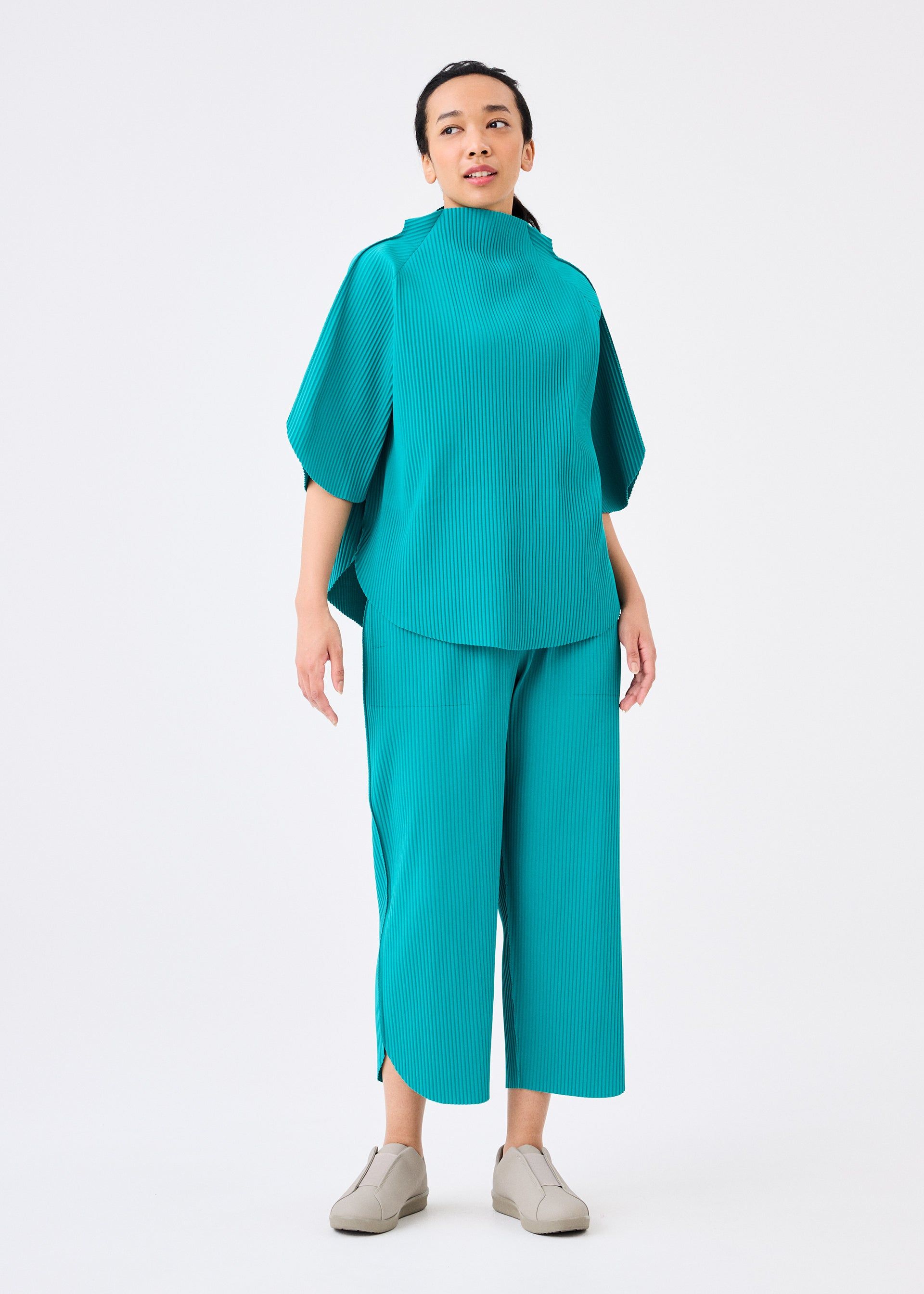 WING PLEATS PANTS sold by Issey Miyake product image thumbnail 2