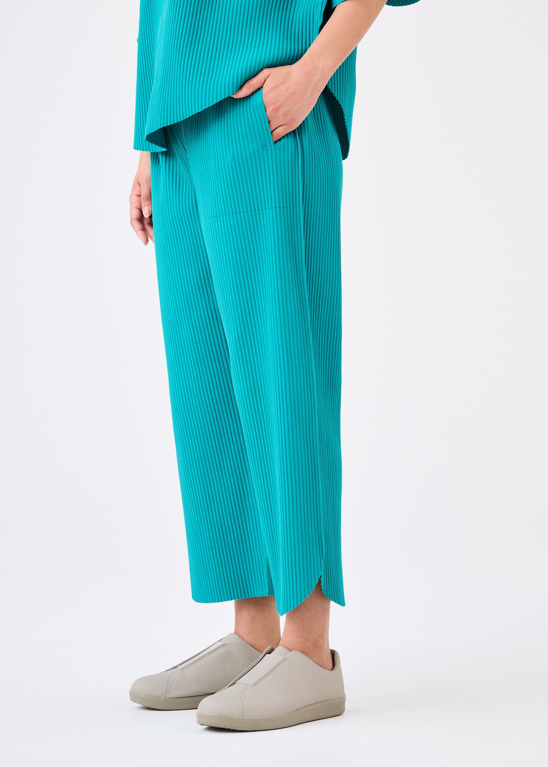 WING PLEATS PANTS sold by Issey Miyake product image thumbnail 4